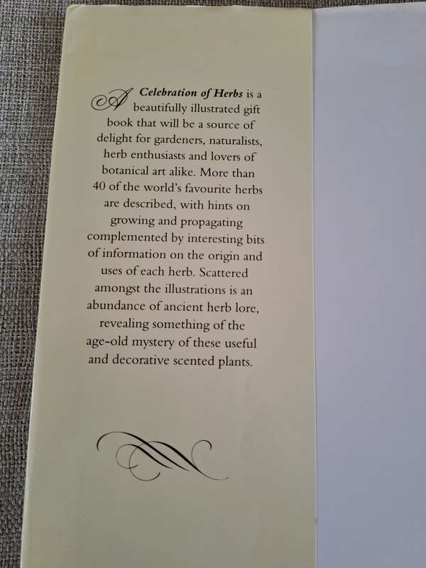 A Celebration of Herbs: for the South African garden & home  Barbara Hey