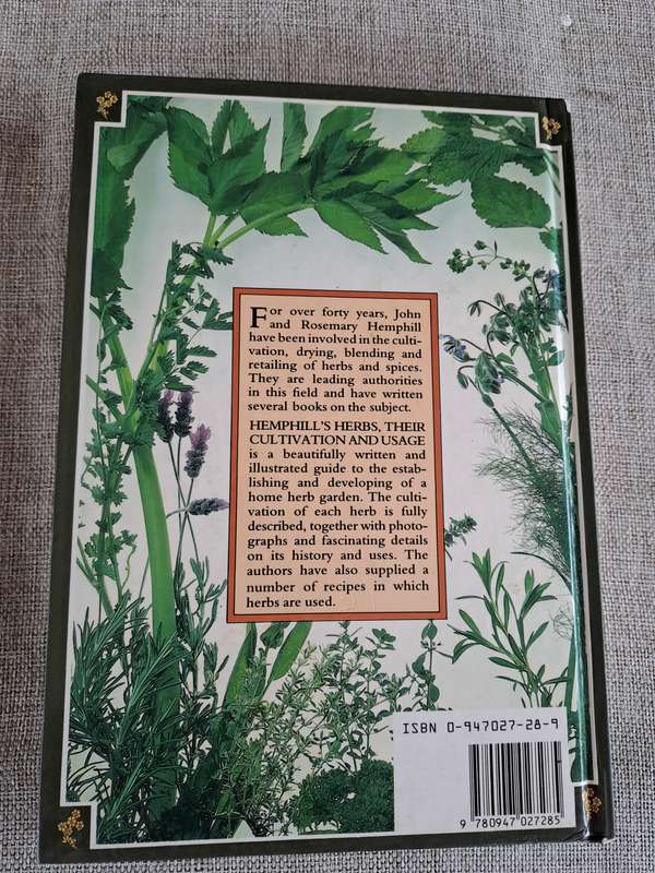 Herbs Their Cultivation and Usage