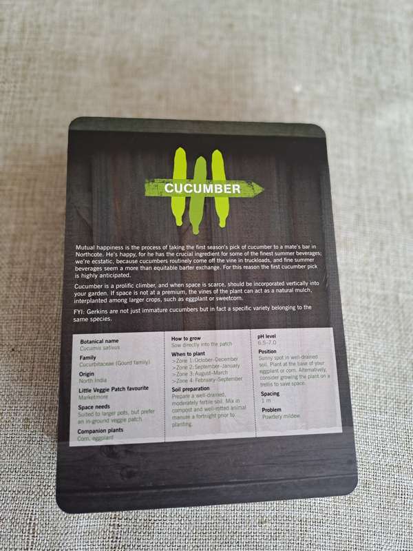 The Little Veggie Patch Co. How-to Cards Box Set