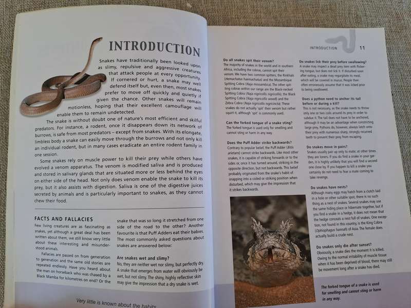 A Complete Guide to the Snakes of Southern Africa 2nd Edition - Johan Marais