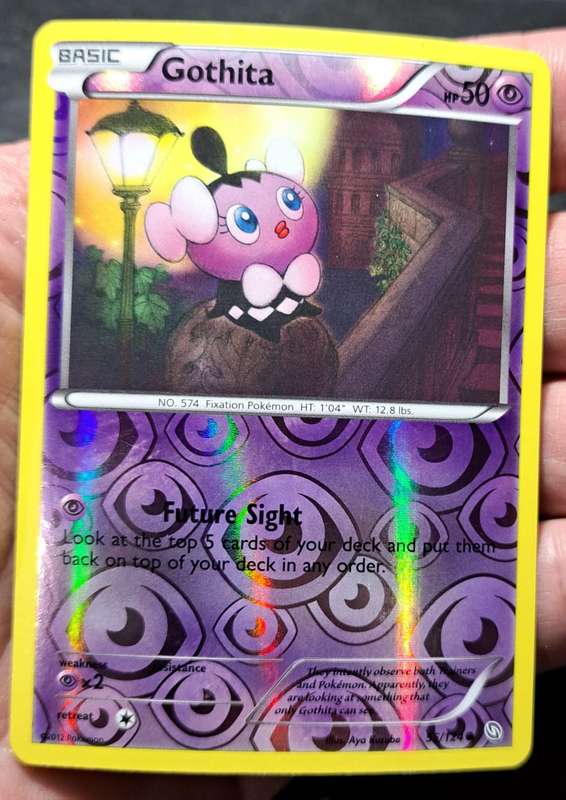 Pokemon Trading Cards - Gothita - 55/124 - Reverse Holo  - 2012  Dragons Exalted - (NM)