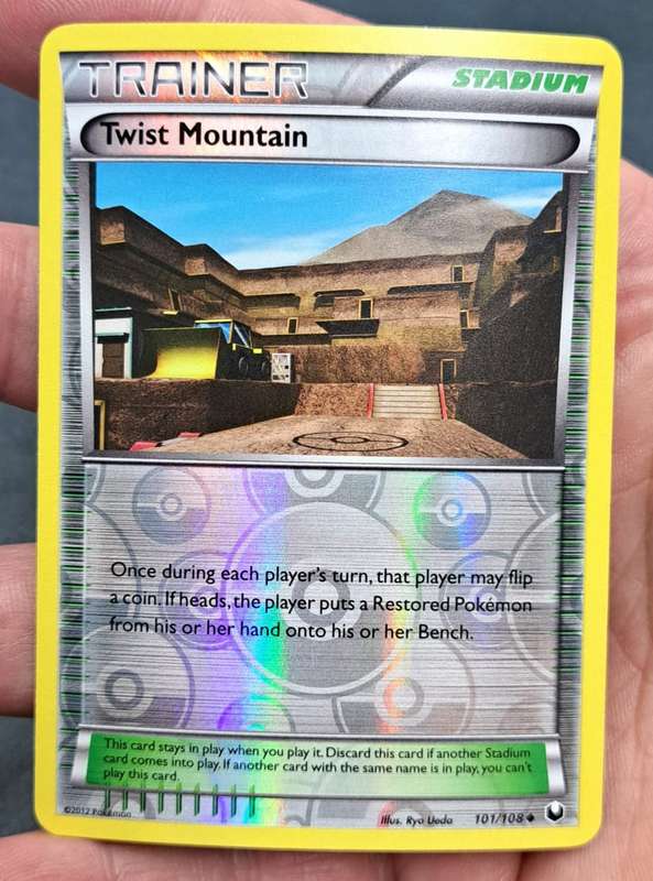 Pokemon Trading Cards - Twist Mountain - 101/108 - Reverse Holo - Dark Explorers - NM