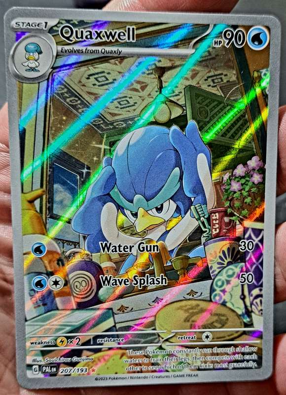 Pokemon Trading Cards - Quaxwell (207/193) [Scarlet & Violet: Paldea Evolved] - NM