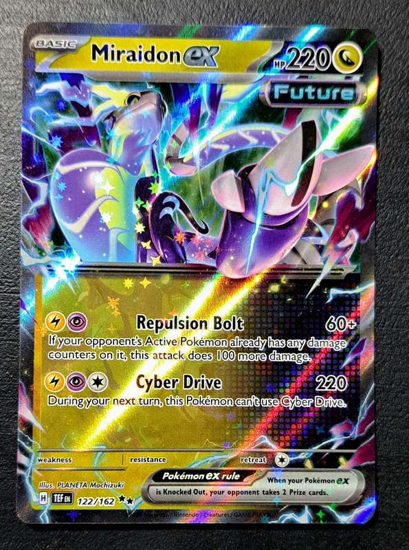 Pokemon Trading Cards - Miraidon ex (122/162) [Scarlet & Violet: Temporal Forces - NM
