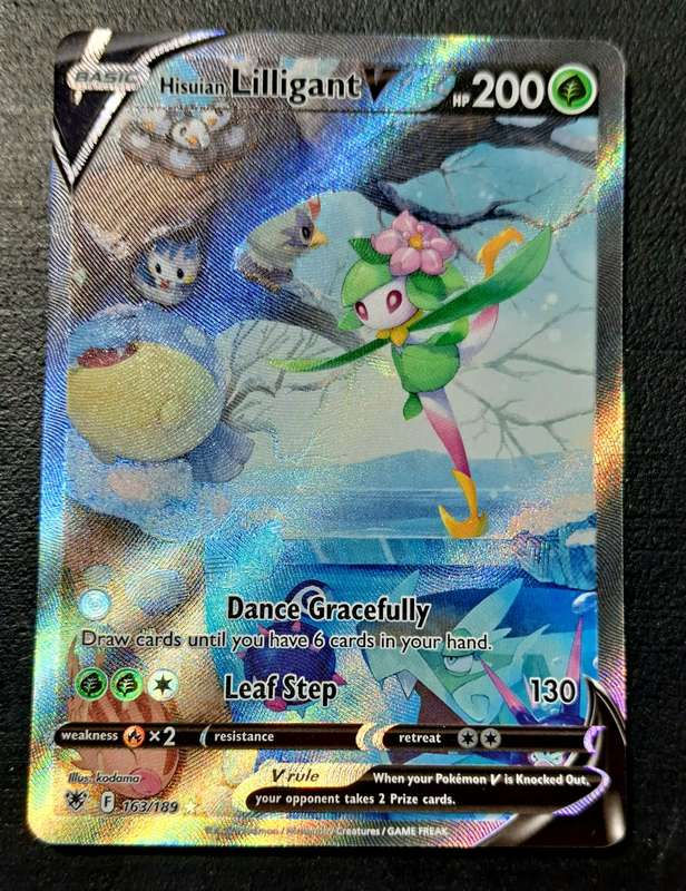 Pokemon Trading Cards - Hisuian Lilligant V (163/189) [Sword & Shield: Astral Radiance]  - NM