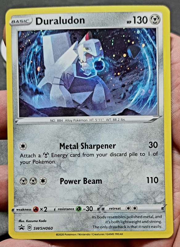 Pokemon Trading Cards - Duraludon - SWSH060 - Holo Promo - Sword & Shield Promos - NM