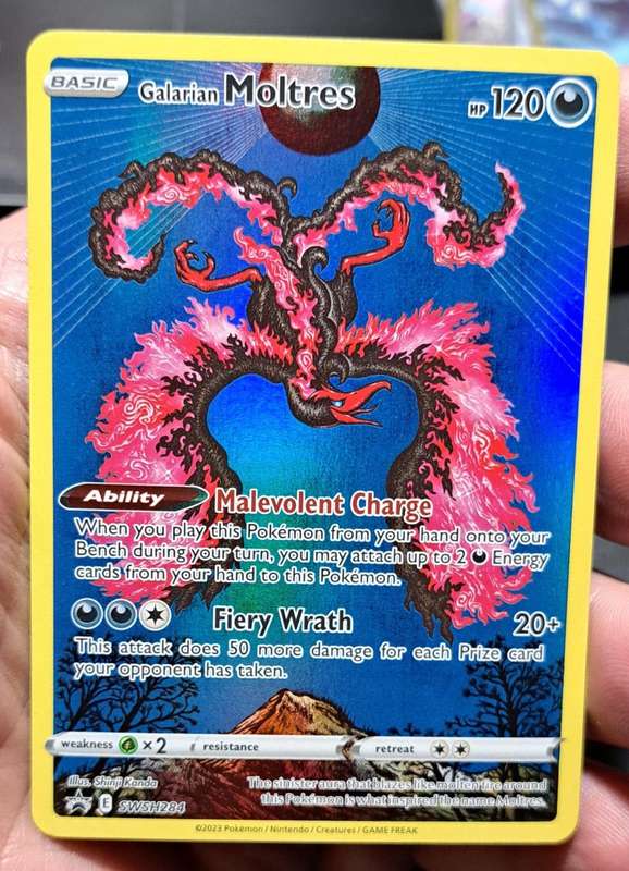 Pokemon Trading Cards - Galarian Moltres - SWSH284 - Promo Pokemon Sword & Shield Promos - NM