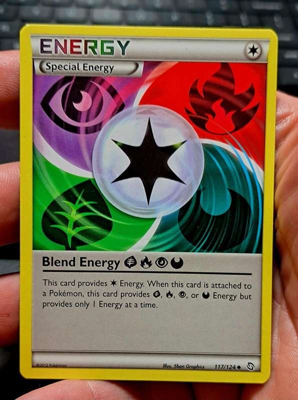 Pokemon Trading Cards - Blend Energy GFPD - 117/124 - Uncommon Black & White 6: Dragons Exalted - NM