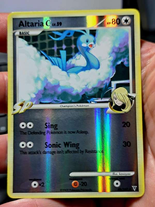 Pokemon Trading Cards - Altaria C - 49/147 - Reverse Holo Platinum: Supreme Victors - NM