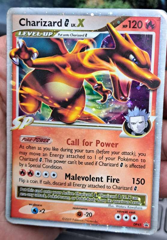 Pokemon Trading Cards - TCG - Charizard G LV.X - DP45 - Diamond and Pearl Promos (PR) - HP/DMG