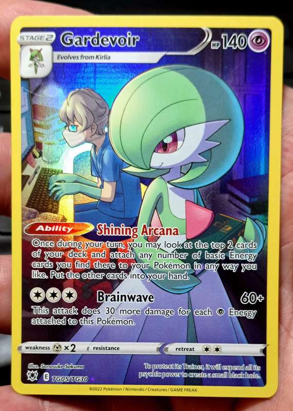 Pokemon Trading Cards -  Gardevoir - TG05/TG30 - Holo Rare Sword & Shield: Astral Radiance - NM