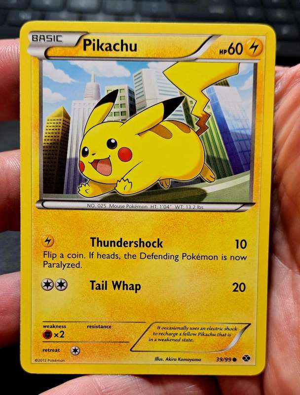 Pokemon Trading Cards - Pikachu - 39/99 - Black & White 4: Next Destinies Singles - NM