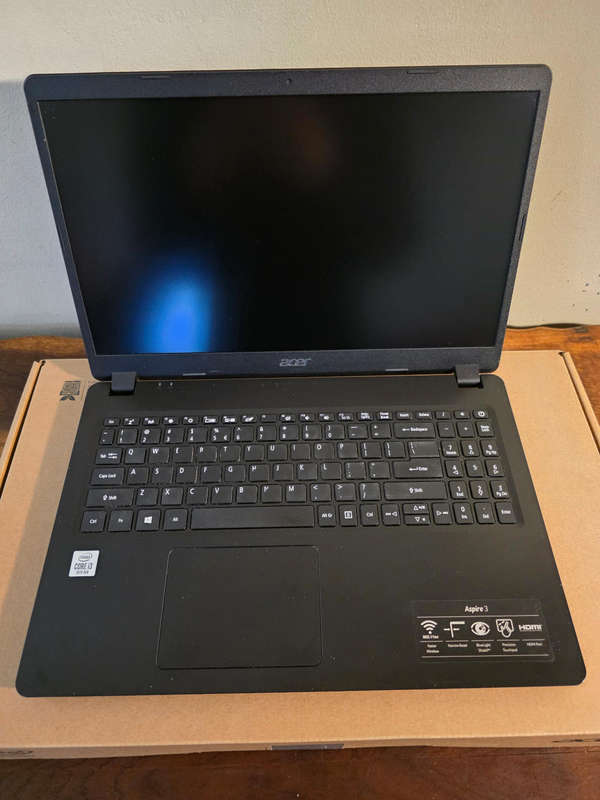 Laptop Acer i3 10th Gen, 8gb, 512gb Nvme, 1TB HDD