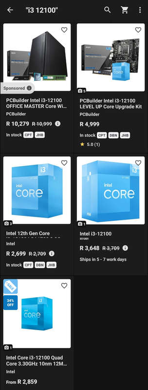 Upgrade Kit -Motherboard H610M,CPU 12th Gen i3 12100, 16gb RAM