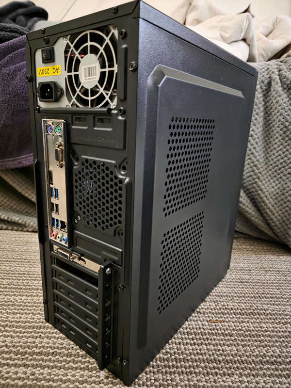 PC Box - Ryzen 5 3600, A320M, 16gb RAM, 500gb SSD, 1030 2gb