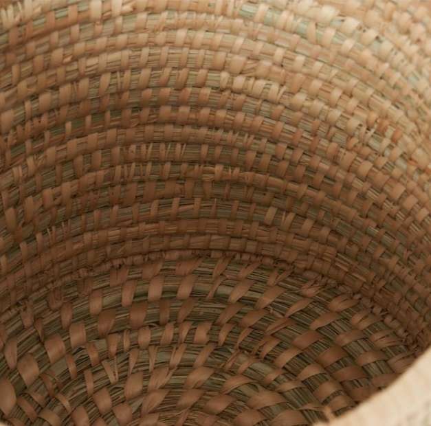 Malawi Cane Cylinder Basket Large