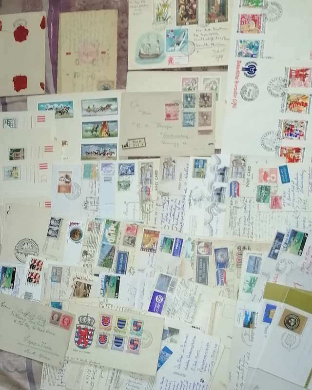 LOTS OF WORLD STAMPS, COVERS, ECT