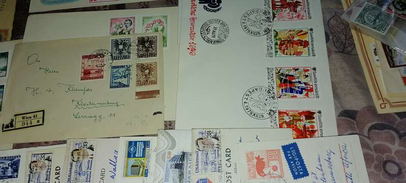 LOTS OF WORLD STAMPS, COVERS, ECT