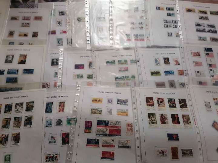 USA Stamp Collection x 31 Album Pages