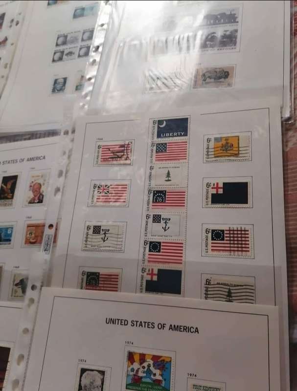 USA Stamp Collection x 31 Album Pages
