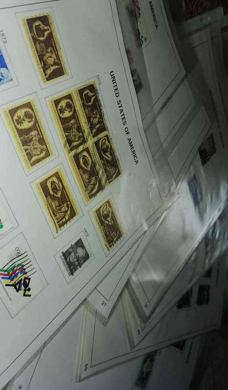 USA Stamp Collection x 31 Album Pages