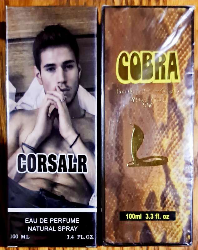 Corsalr & Cobra Natural Spray  2 x 100ml.