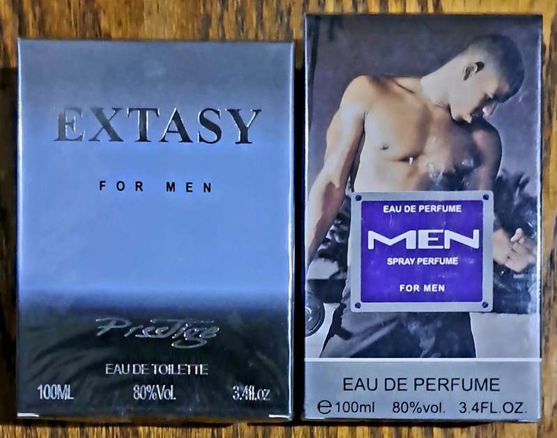 Extasy & Men for men Natural Spray 2 x 100ml.