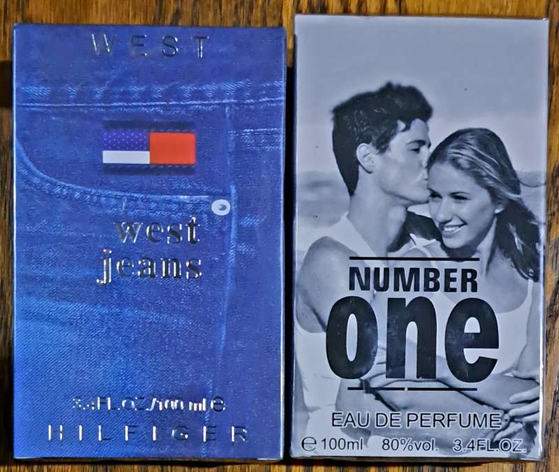 West Jeans & Number One Natural Spray "2 x 100ml"