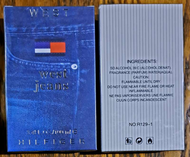 West Jeans & Number One Natural Spray "2 x 100ml"