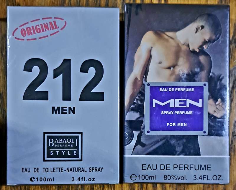212 Men & Men Natural Spray 2 x 100ml