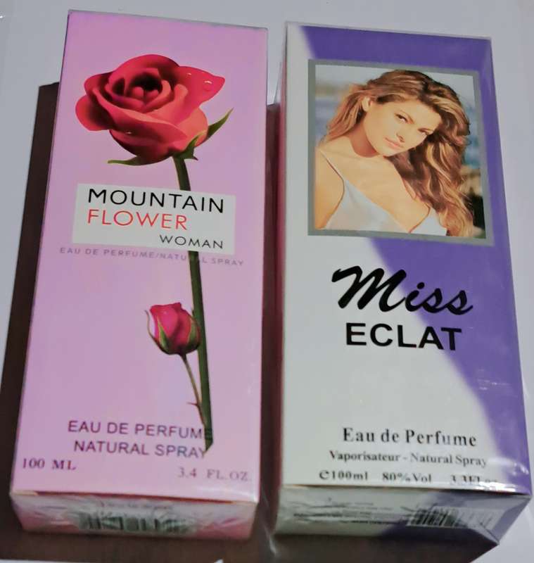 Mountain Flower & Miss Eclat Natural Spray 2 × 100ml.