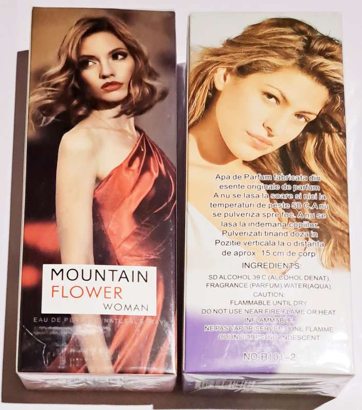 Mountain Flower & Miss Eclat Natural Spray 2 × 100ml.