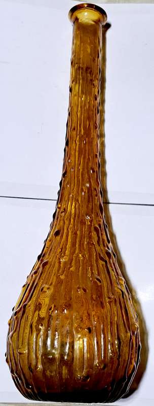 Rare Vintage Empoli Genie Bottle. Mid Century  no lid.  36cm.