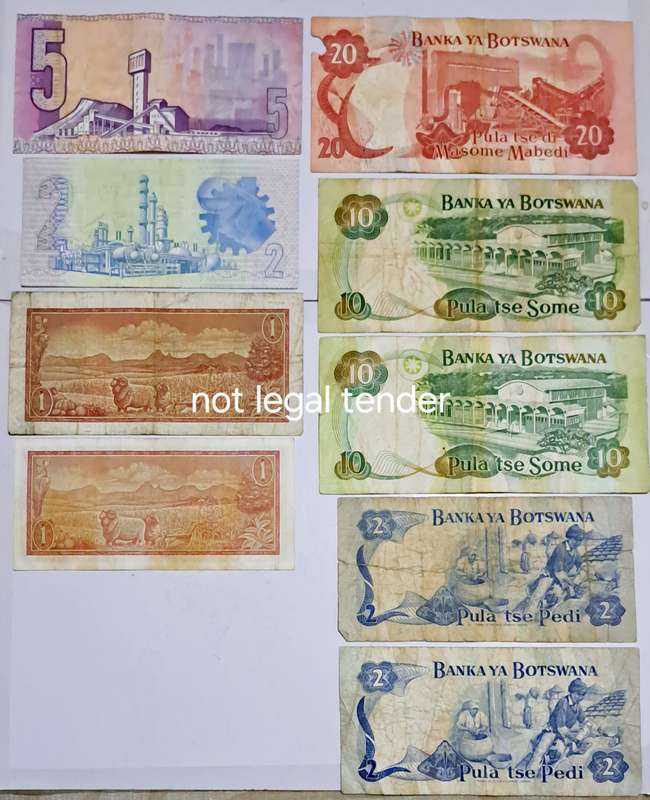 S.A. & Different Bank Notes from Country,s of The World --Lot 5--  - -9 Bank Notes --