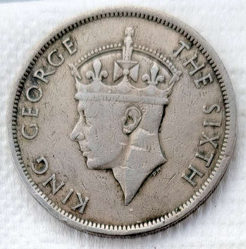 Southern Rhodesia "1949" Half Crown.