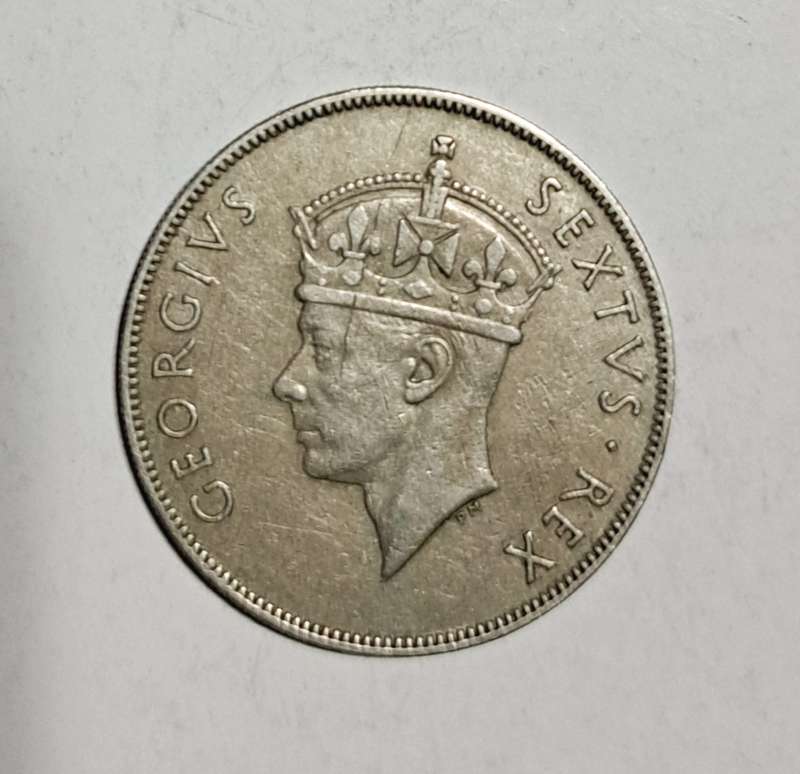 East Africa One Shillings "1952 " George VI.