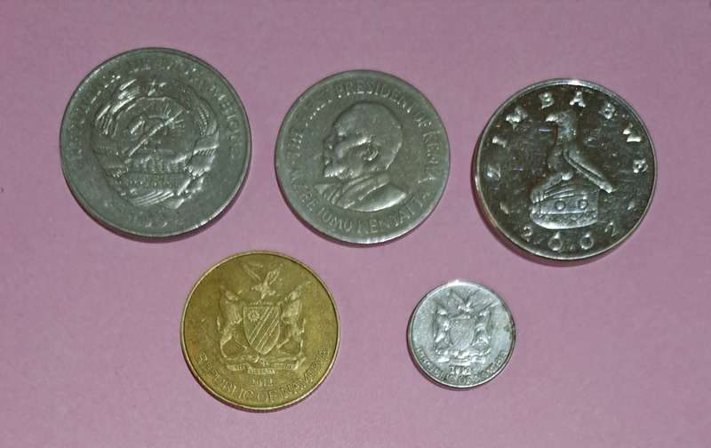 5 Africa Coins