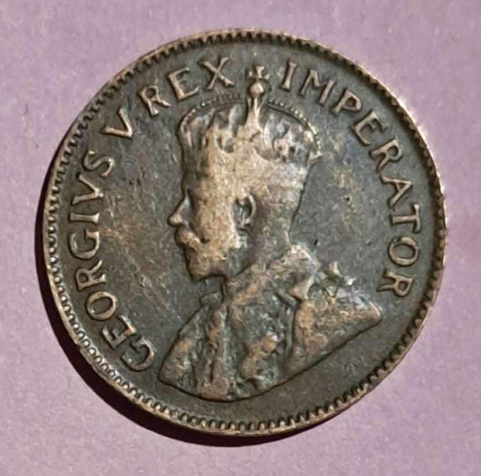 "1924" Union of S.A. Quarter Penny " Farthing " Scarce "