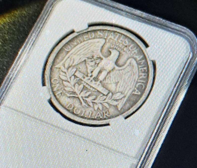 1865 One Dollar President Washington  Box " Commemorative Coin " (  4 of 4 )