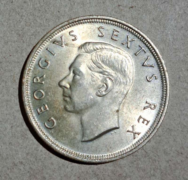 1952 S.A. Crown  (5/-) Five Shillings " Uncirculated Coin "