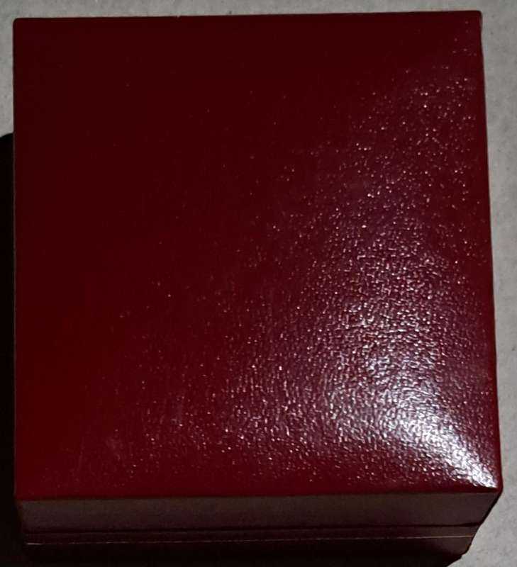 1992 Silver Proof S.A. Protea Series R1 - SOLI Deo Gloria - in S.A. Munt Coin Box.