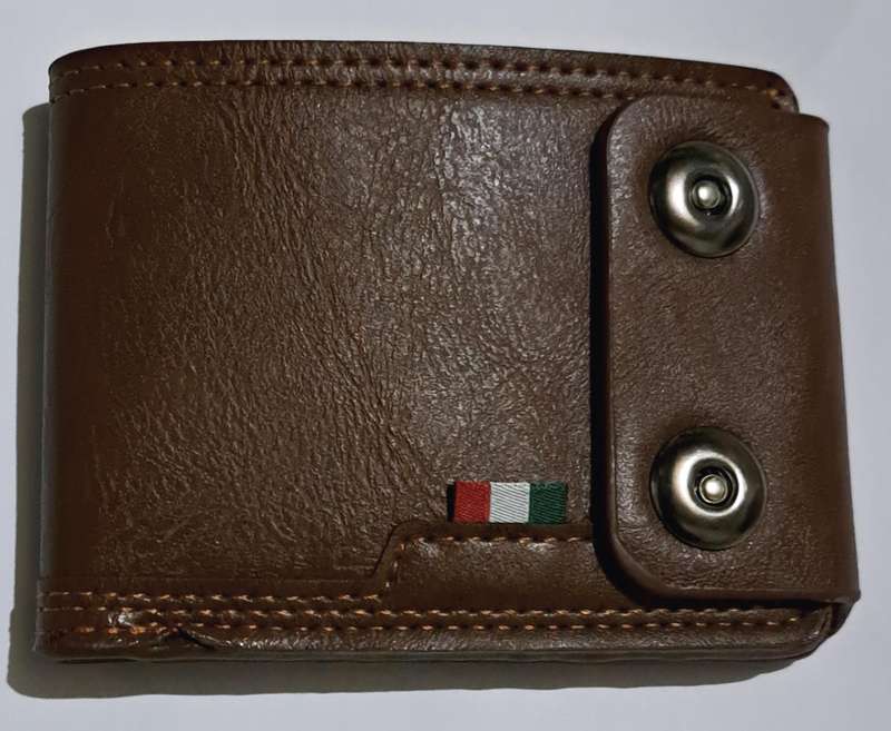 Men's Leather Wallet "Brown" ( 1 of 2 )