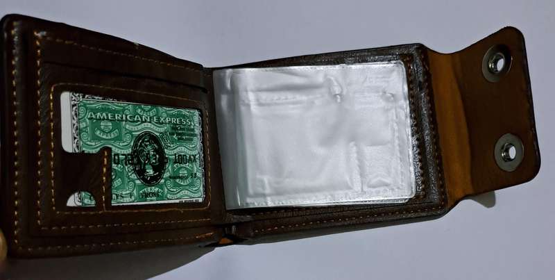 Men's Leather Wallet "Dark Brown" ( 2 of 2 )