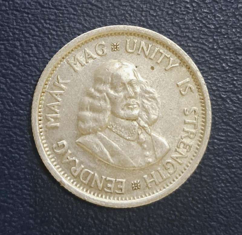 1963 S.A. 10c Sliver Coin