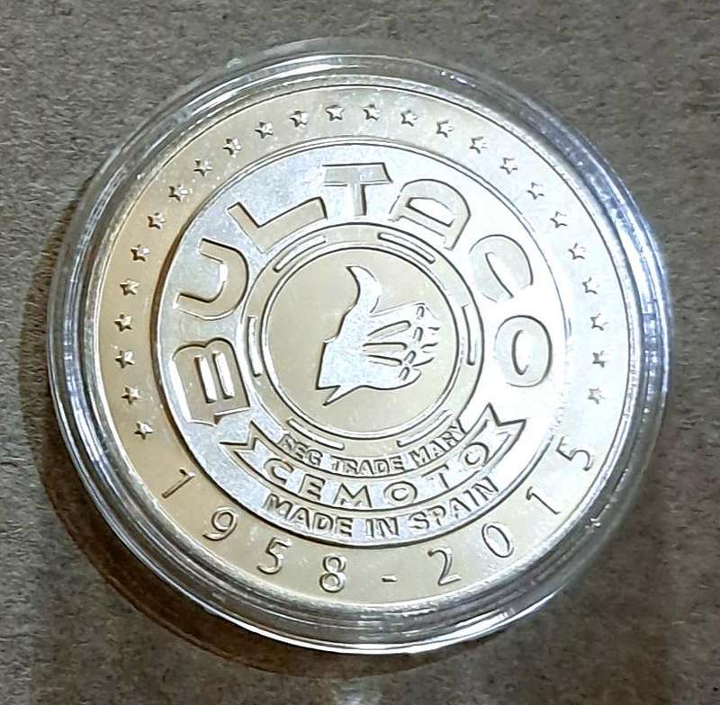Spanish Bullfighter Commemorative Coin."Limited Edition " Motorcycles "s" New in Capsule