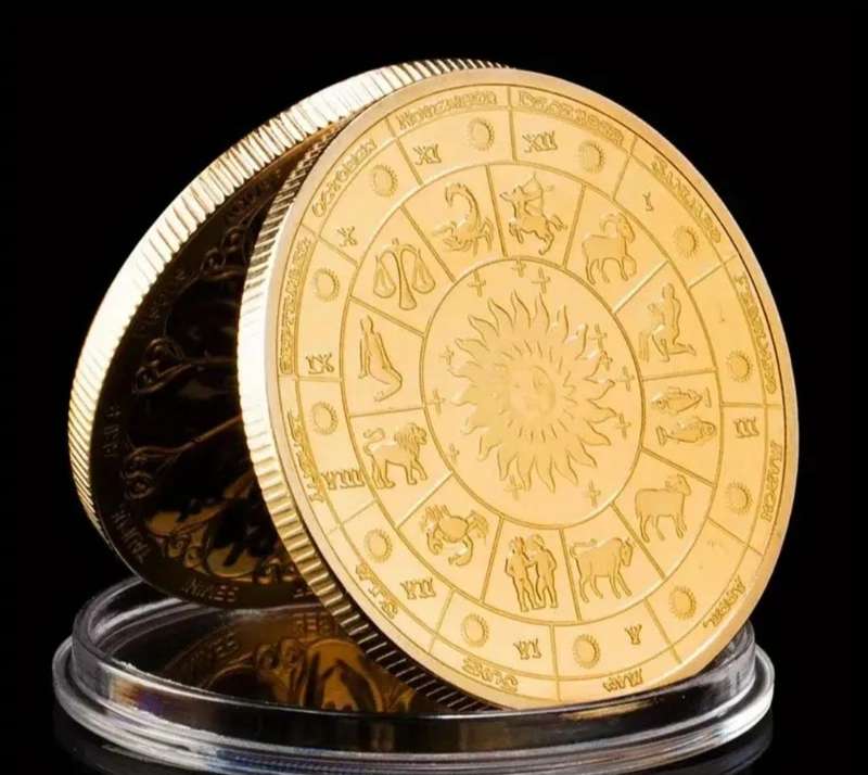 Twelve Constellation Commemorative Coin " Goddess of Fortune " ( 1 of 2 )