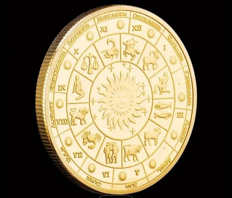 Twelve Constellation Commemorative Coin " Goddess of Fortune " ( 1 of 2 )