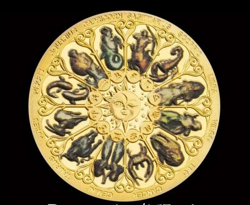 Twelve Constellation Commemorative Coin " Goddess of Fortune " ( 1 of 2 )