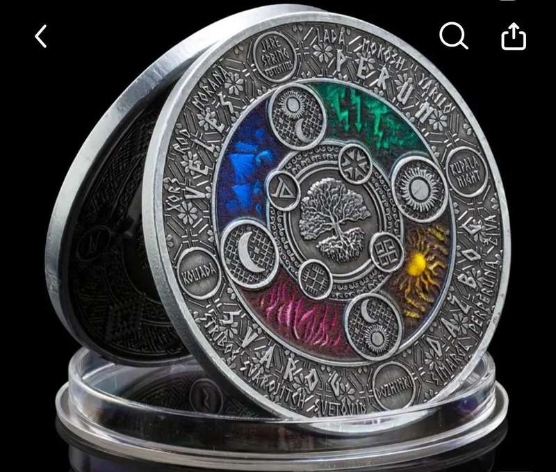 Life Tree & Prosperity " Commemorative " Military Challenge Coin