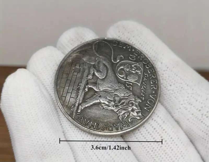 Prince of Bavaria 1915 Conqueror / Lion Commemorative Coin. ( 2 of 2 )